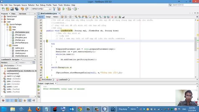 Java - Bài 5: Nạp dữ liệu từ Database cho JCombobox смотреть онлайн