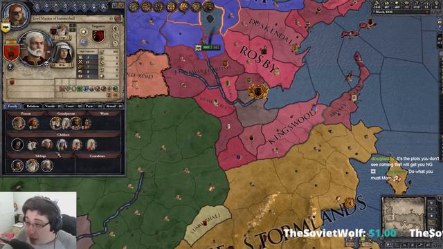 Danelle 'The Mad' Lothston #3 | CK2 Game of Thrones Mod Livestream смотреть онлайн