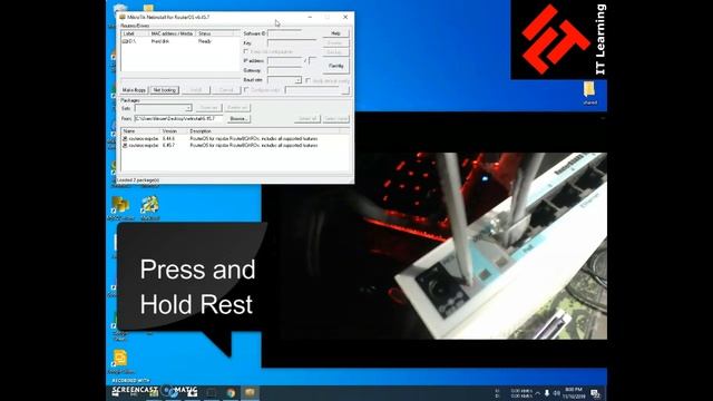 mikrotik - How to Netinstall смотреть онлайн