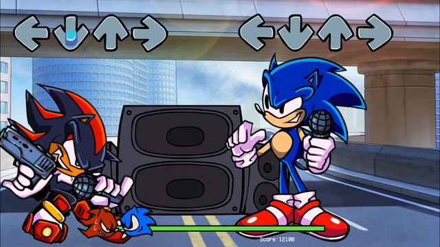 Sonic & Shadow - Gotta Go Fast (Friday Night Funkin Sonic Edition) смотреть онлайн