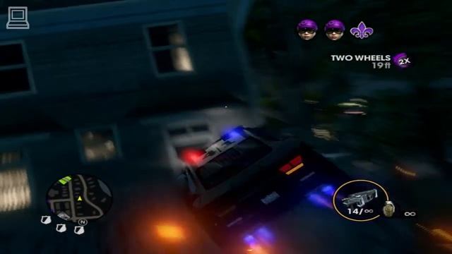 Saints Row : The Third : GeForce 8600M GT (part 1/4) смотреть онлайн