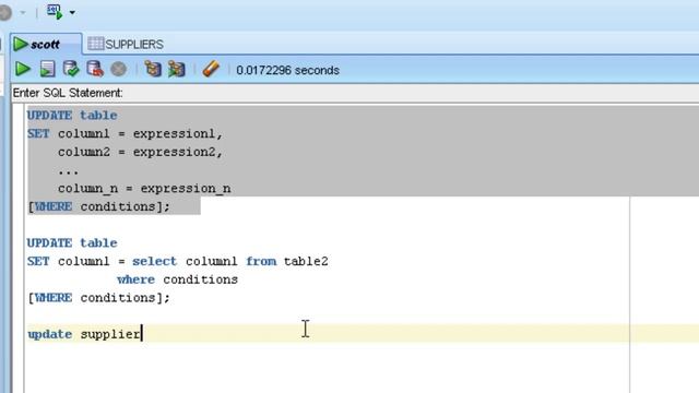 إدراج وتعديل وحذف البيانات في جدول اوراكلCreate &update & Delete table oracle смотреть онлайн