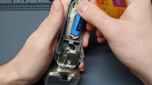 Замена аккумулятора в электробритве Panasonic ES-RF41