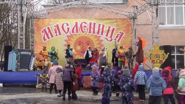 Празднование Масленицы - Песня весны смотреть онлайн