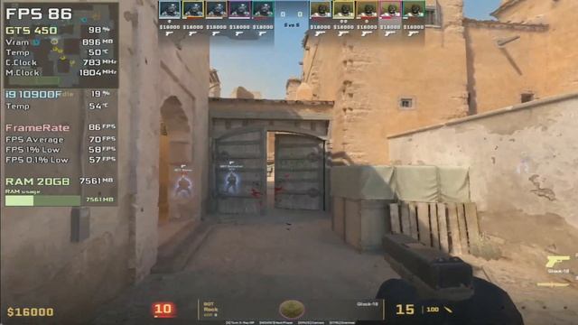 GTS 450 | Counter-Strike 2 - GPU from 2010 смотреть онлайн