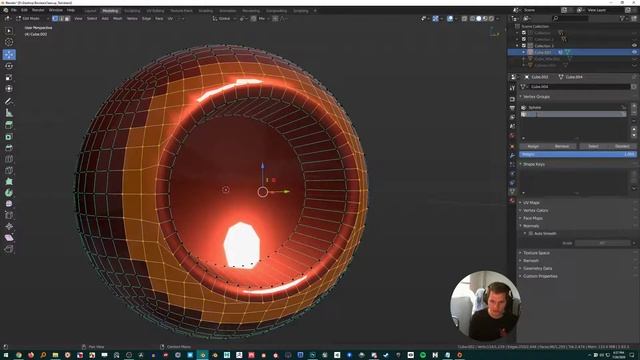 Correcting Normals Using Data Transfer Modifier [No Addons Necessary] -- Blender 2.8+ смотреть онлайн