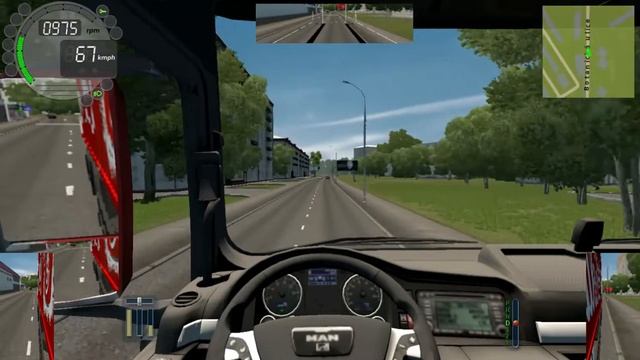 Man TGS - city car driving 1.5.9.2 смотреть онлайн
