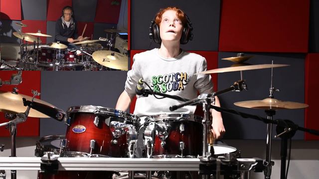 Maneskin - I wanna be your slave (drumcover) смотреть онлайн