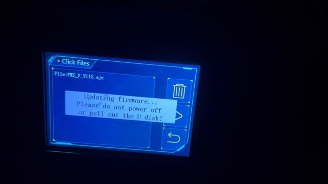 Updating firmware on Anycubic Photon SE 3D printer - full length video, no sound. смотреть онлайн