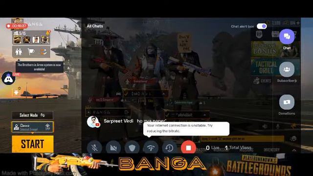BGMI Official On playstore | Banga Gaming Like And Subscribe 😜 смотреть онлайн