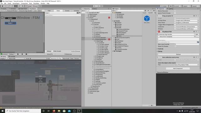 Third Person - SicFi Controller in Unity 3D *004* *Inventory* In German смотреть онлайн