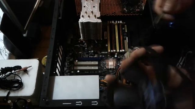 Установка Xeon e5450+Asus P5KC +ASUS HD5770 1Gb +8Gb DDR3 ,прошивка BIOS 775 под Xeon,разгон Xeon смотреть онлайн