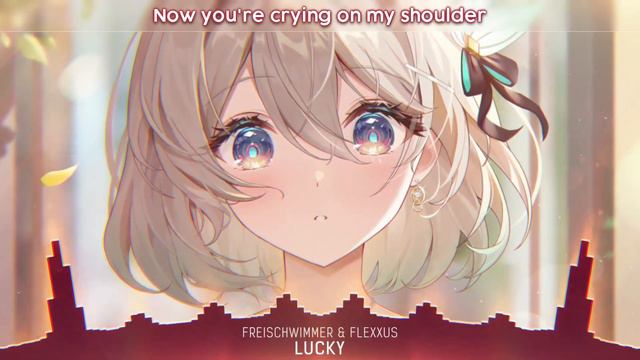 Nightcore - Lucky (Lyrics) музыка смотреть онлайн