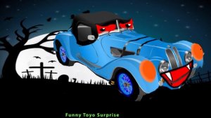Halloween Night Cartoon Cars Song Children