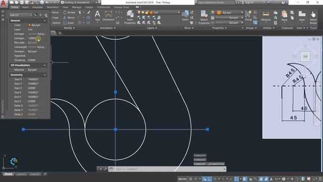 AutoCAD 2d Drawing for Beginners in Hindi / Urdu Practice-15 смотреть онлайн