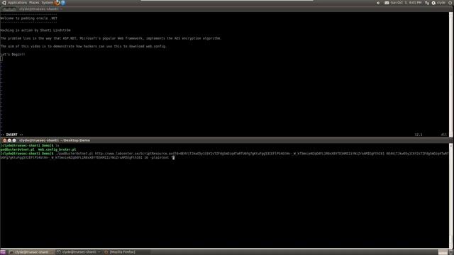 .NET Padding Oracle Attack смотреть онлайн