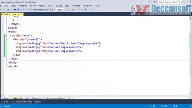 Bootstrap Tutorial – How to make an Image responsive using bootstrap смотреть онлайн