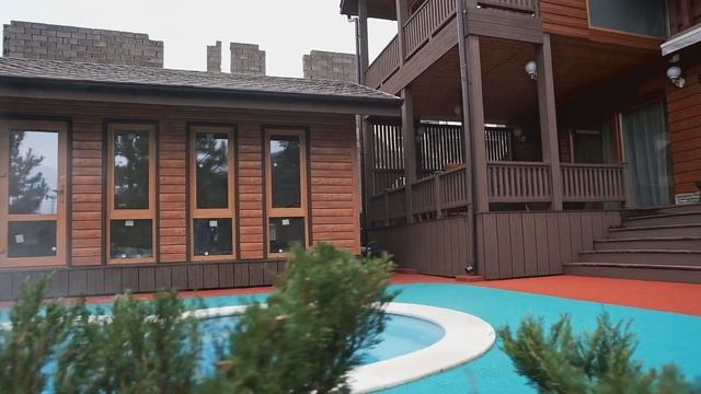 Дом в Красной Поляне с баней и бассейном смотреть онлайн