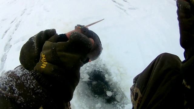 Перволедок на Чебоксарской ГЭС! смотреть онлайн