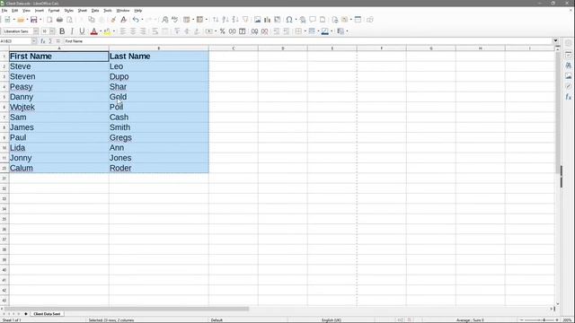 How to remove duplicates from a spreadsheet using Libre Office Calc смотреть онлайн
