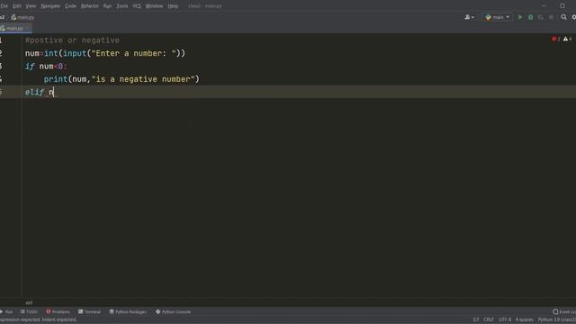 Positive or negative numbers in python|Program-4|Pythonista_Geek | #CodeWithMe смотреть онлайн