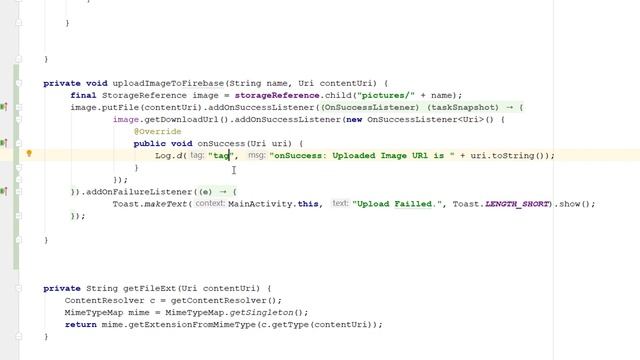 Capture Image and Upload to Firebase | Android App Development Tutorials | Part 4 смотреть онлайн