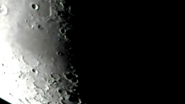 Moon 400mm Reflector Mills Observatory 24/2/15 смотреть онлайн
