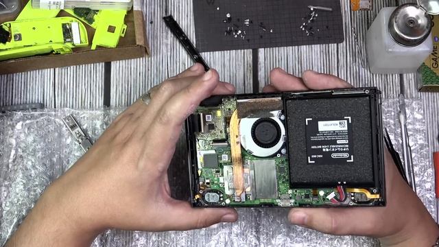 Обслуживание Nintendo Switch и замена памяти Game&Watch//Посылка от подписчика