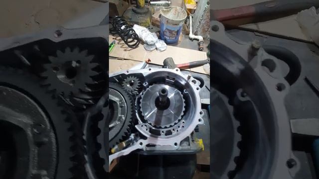 Заварка дифа АКПП 1KR-FE смотреть онлайн