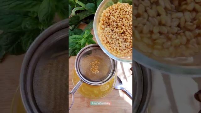 Protein Hair Tonic To Stop Hairfall And Regrow Hair❤#diyhairtonic #shorts #ashuscreativity