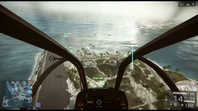 Battlefield 4 (Xbox 360) Helicopter Tutorial Ep. 1 смотреть онлайн