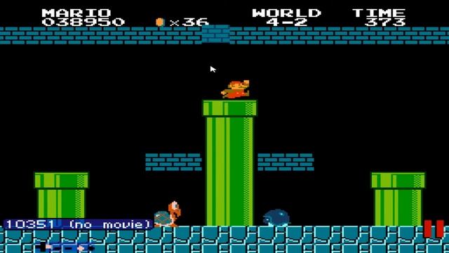 Super Mario Bros: 4-2 Wrong Warp/Blazit Tutorial смотреть онлайн
