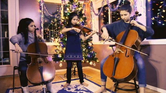 O Holy Night - THE FAKELEY SISTERS [CELLO & VIOLIN COVER] смотреть онлайн