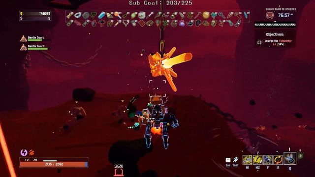 Risk of Rain 2: MUL-T God Run. 29 Levels of a super optimal build смотреть онлайн
