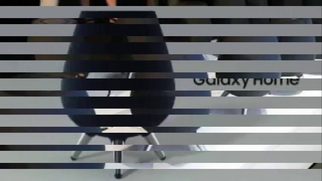 The Galaxy Home speaker with Bixby smart assistant that looks like a strange vase or Samsung statue смотреть онлайн