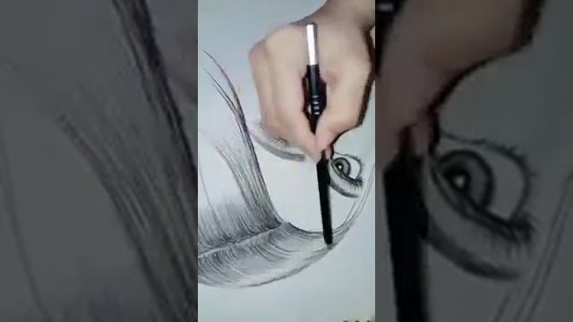 How to draw sketches Look like reality #Dynamic art смотреть онлайн