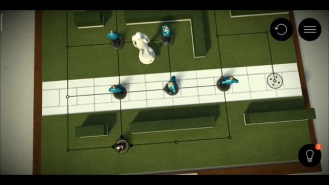 Hitman Go игра для Android смотреть онлайн