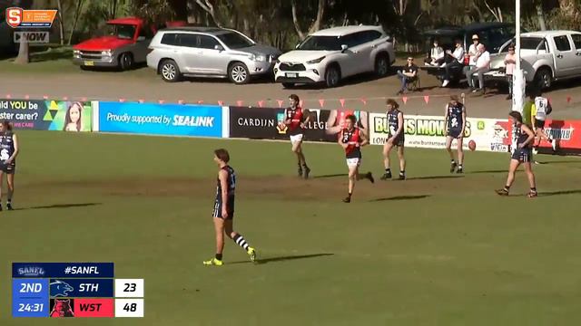West's Tom Scully - Rd 16 U18 Torrens University Cup смотреть онлайн