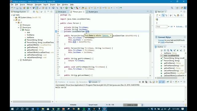 Setting up and Using Eclipse for Java and JavaFX смотреть онлайн