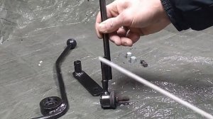 Рычаг переключения скоростей на руль! Мотоблок Агат.