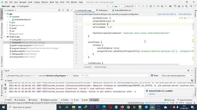 CARA RESKIN APLIKASI DAN MEMANGGIL DATA JSON ONLINE DI ANDROID STUDIO смотреть онлайн