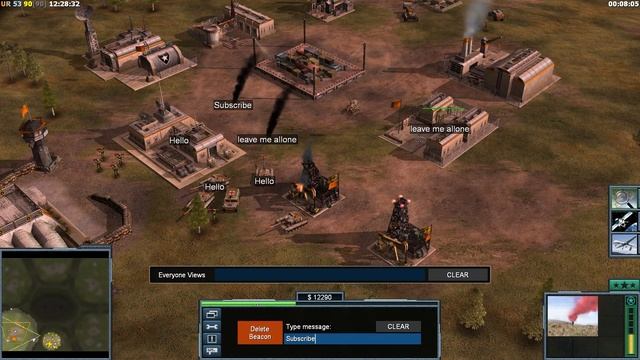 Beacon Bug ShowCase [C&C Generals Zero Hour] смотреть онлайн