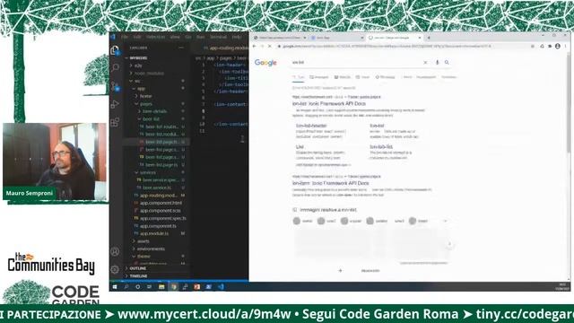 Introduzione a Ionic: Angular per app Mobile ◆ Meetup #TheCmmBay di Code Garden Roma смотреть онлайн