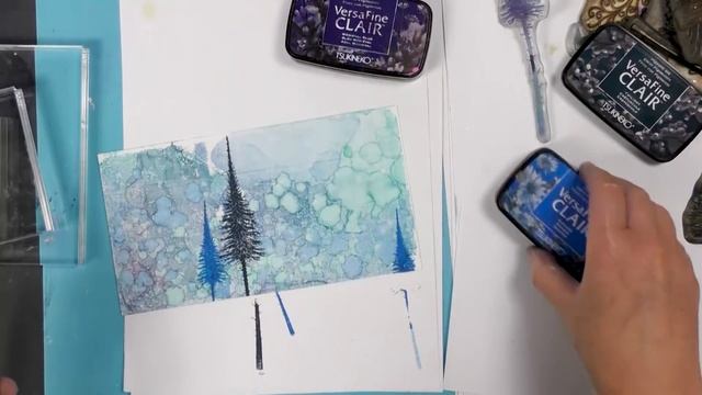 Moonlight Flight of the Dragon - A Lavinia Stamps Tutorial смотреть онлайн