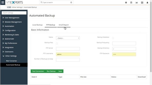 VTiger 7 Automated Backups смотреть онлайн