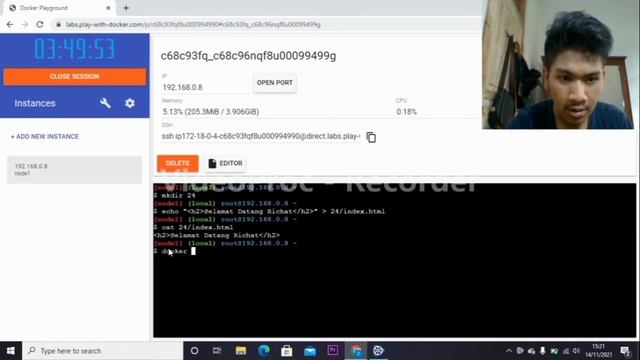 Mendeploy Web Sederhana Menggunakan Play With Docker ?? смотреть онлайн