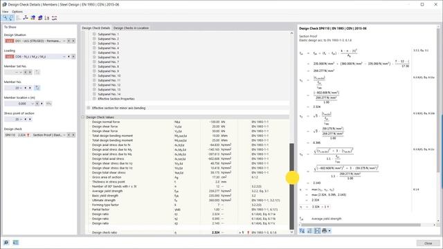 КБ 001805 | Расчёт холодногнутых стальных профилей в RFEM 6 смотреть онлайн