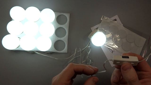 LED подсветка для косметических и туалетных столиков | Дешёвая подсветка для зеркала с AliExpress смотреть онлайн
