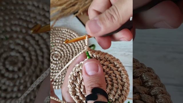 Çok Beklenen Hasır Görünümlü Tığ işi Sarmal Supla Yapımı!!. #easycrochet #suplayapımı #diycrochet смотреть онлайн