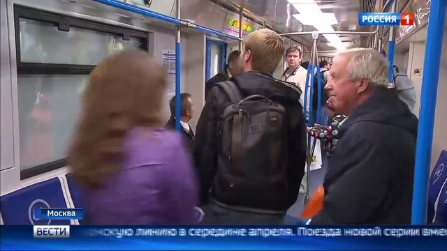 В столичном метро готовятся к пуску новых поездов Москва смотреть онлайн